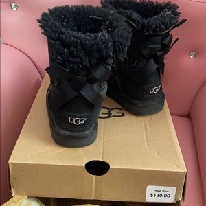 Toddler Bailey Ugg Bow Boots 9